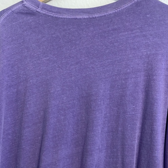 Oversized purple Quicksilver tee - Picture 4 of 6